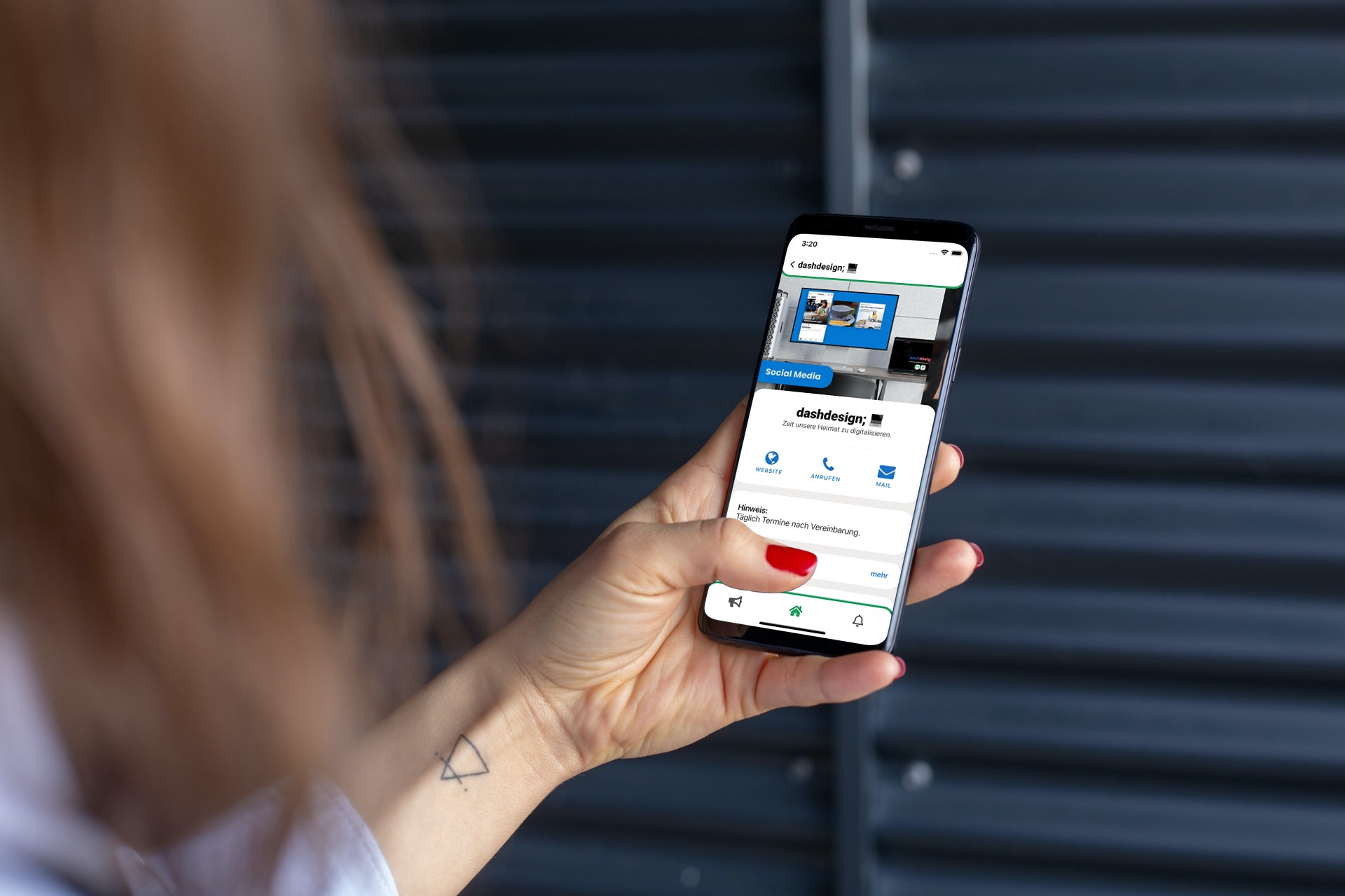 Website der Herold-Zeitung wirdbearbeitet von Webentwickler